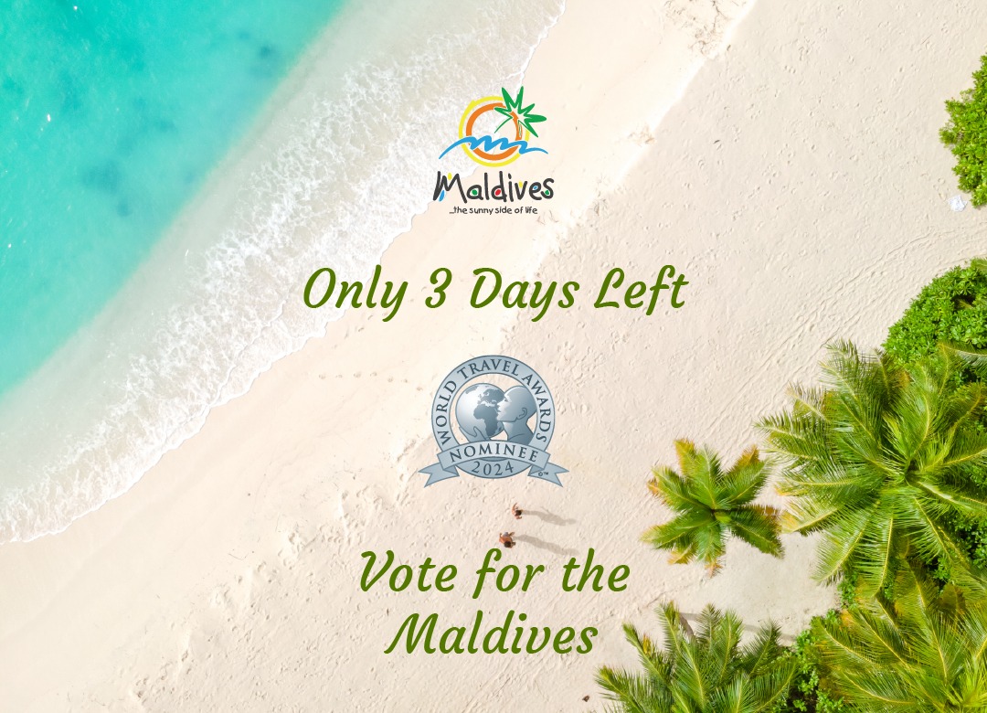 3 Days Left to Vote for the Maldives in the World Travel Awards 2024